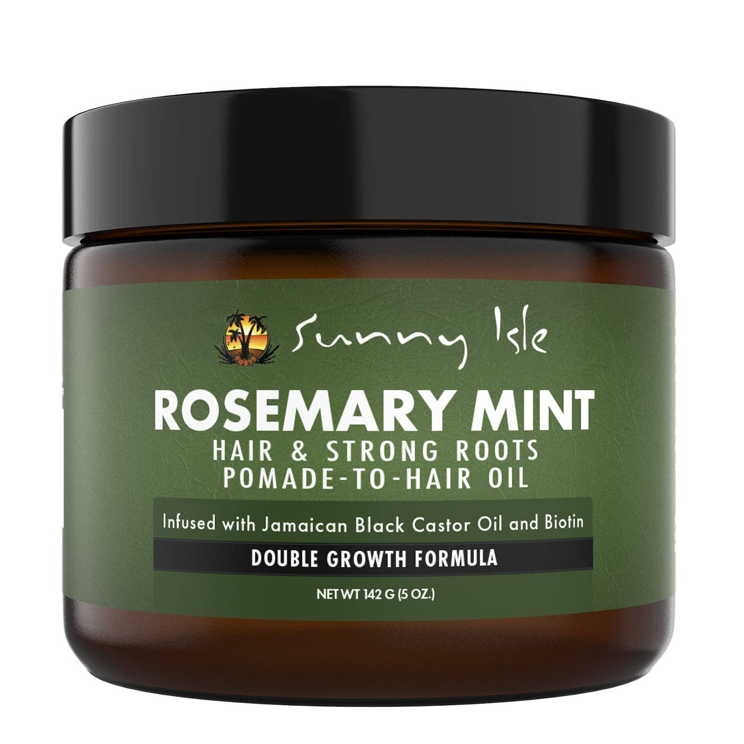 Sunny Isle - Sunny Isle Rosemary Mint Hair & Strong Roots Pomade-To-Hair Oil 5oz, photo 1 of 3