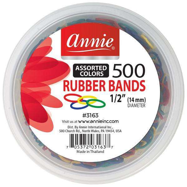 Annie International, Inc. - Annie Rubber Bands 500Ct Asst Color