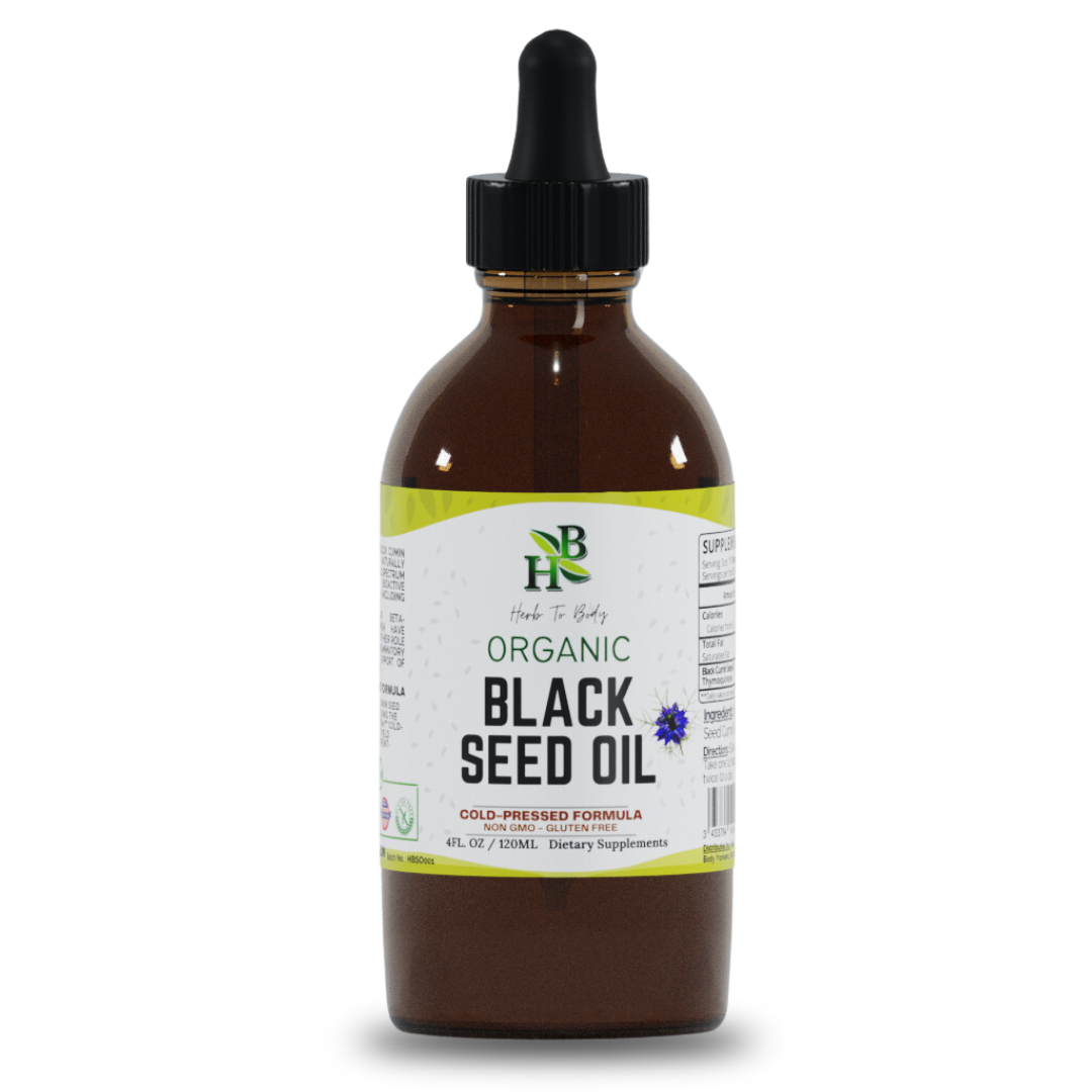 Herb To Body - Organic Black Seed Oil (Cold-Pressed) - Bulk Wholesale Sizes, photo 8 of 8