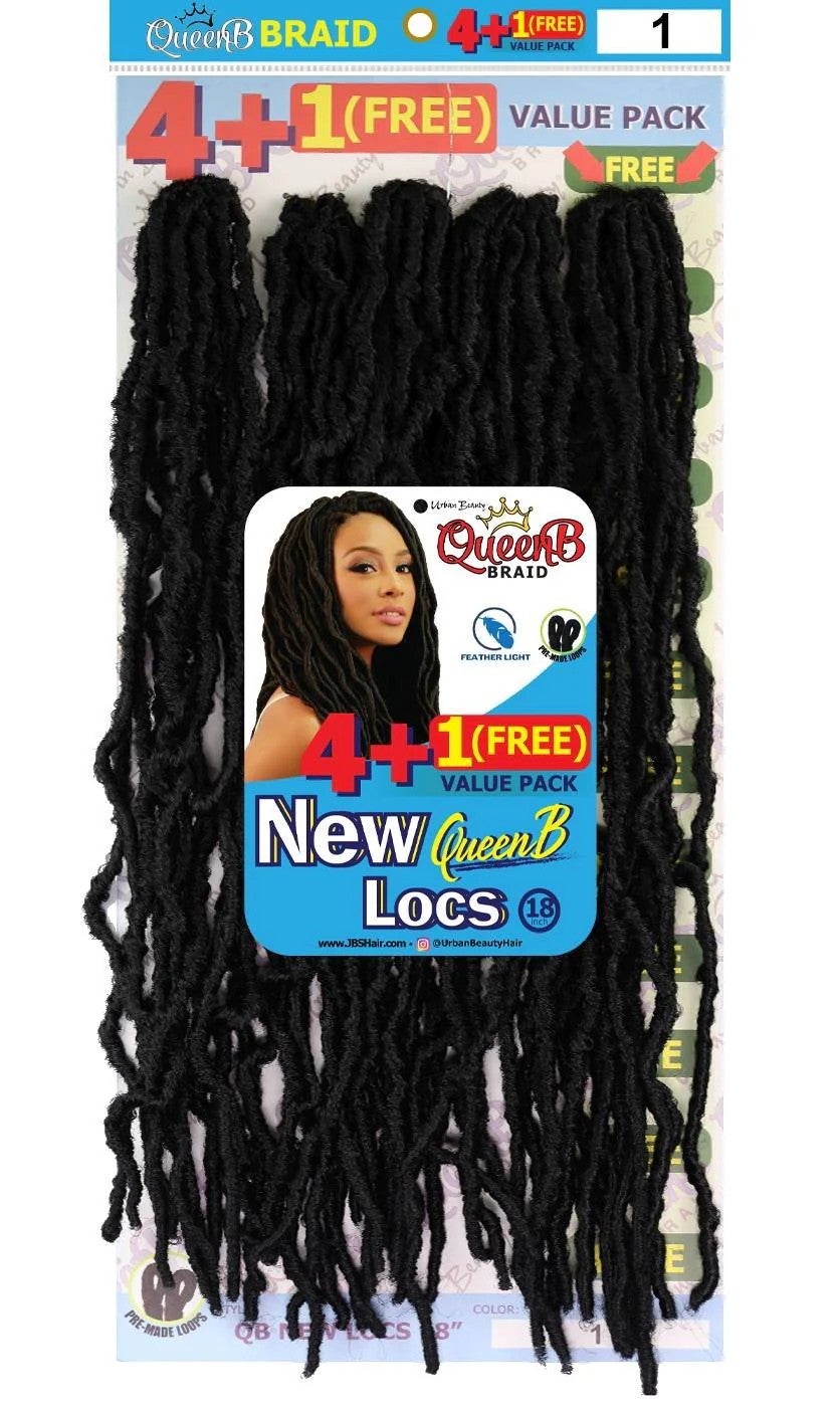 Queen B | New Locs 18" 4+1, photo 2 of 2