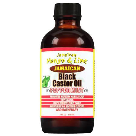 Jamaican Mango & Lime | Black Castor Oil - Peppermint