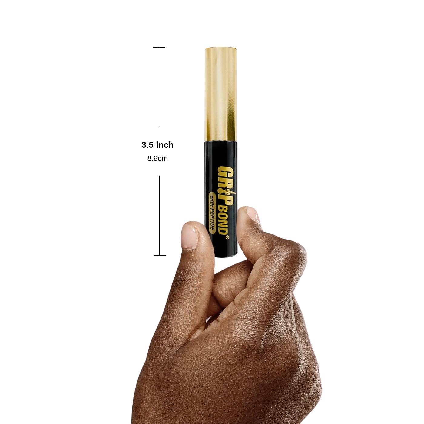 EBIN NEW YORK - GRIP BOND LASH ADHESIVE with PEPTIDE - BLACK / BRUSH, photo 4 of 7