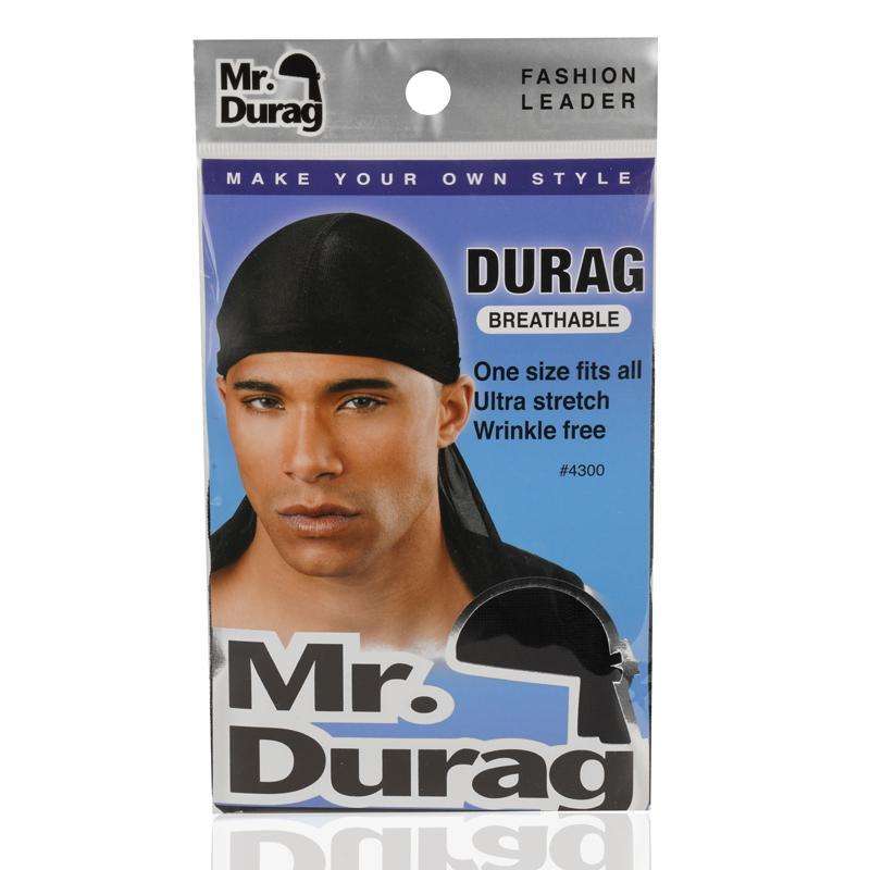 Annie International | Mr. Durag - Black Durag/Wave Cap
