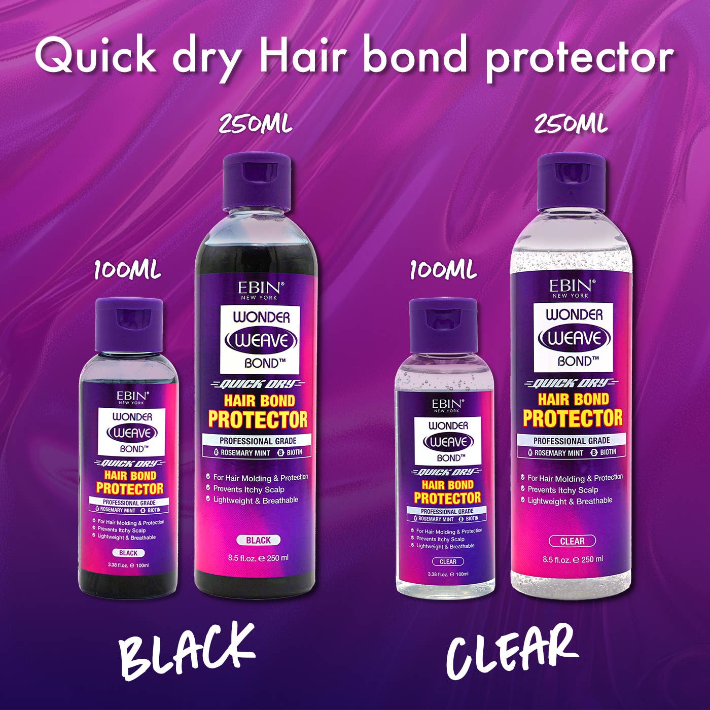 EBIN NEW YORK | Wonder Weave Bond - Hair Protector (Clear), photo 5 of 7