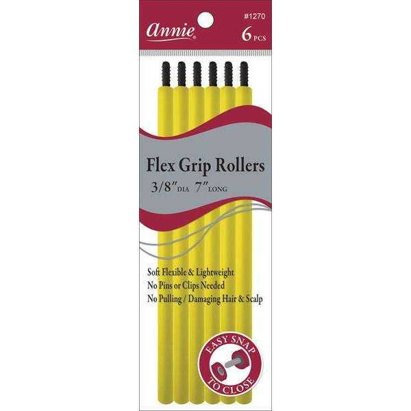 Annie International | Flex Grip Rollers - Yellow (3/8")