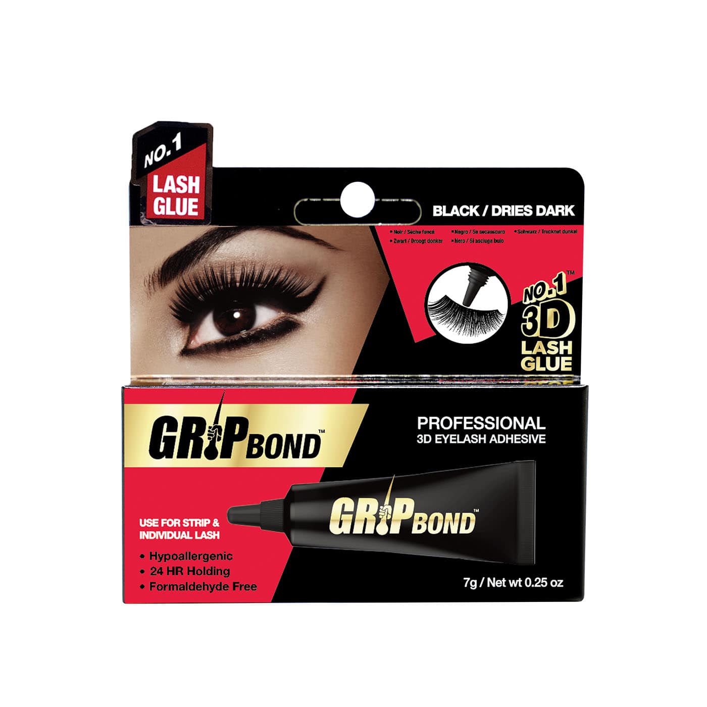 EBIN NEW YORK - Grip Bond Latex Lash Adhesive in Tube, photo 1 of 2