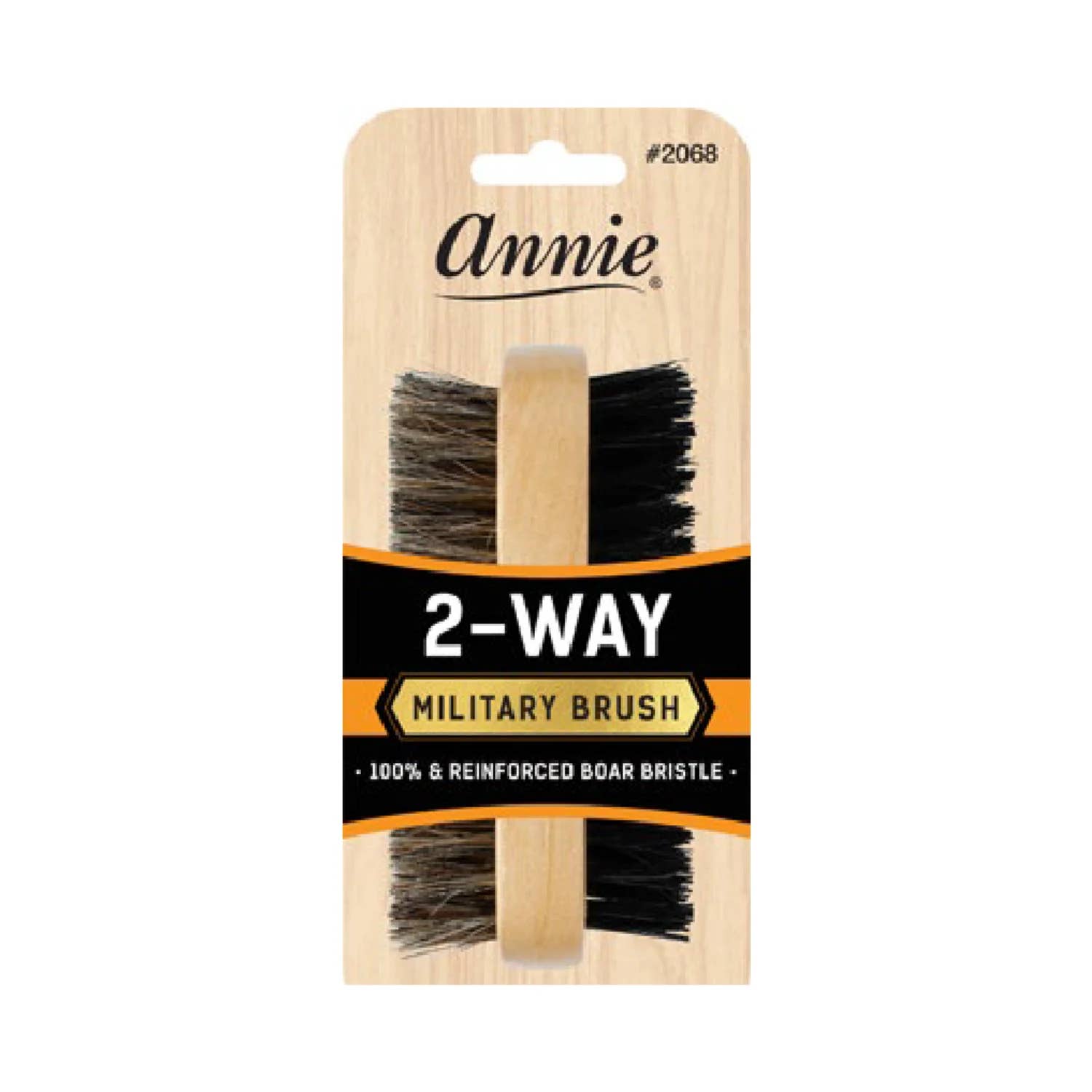 Annie International | Two Way Military Brush Boar Bristle Soft and Hard, photo 1 of 2