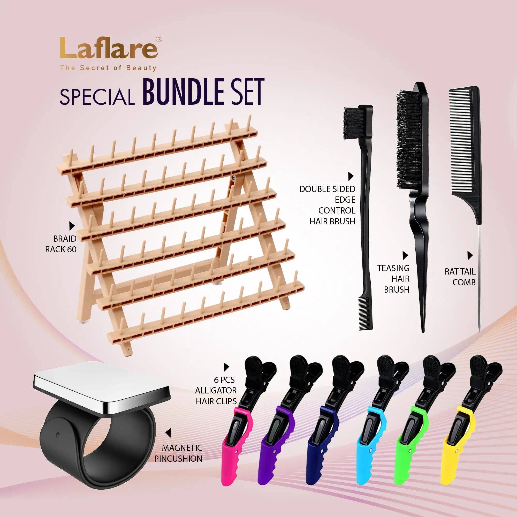 Laflare | Braiding Rack 60 - Combo Set, photo 3 of 8