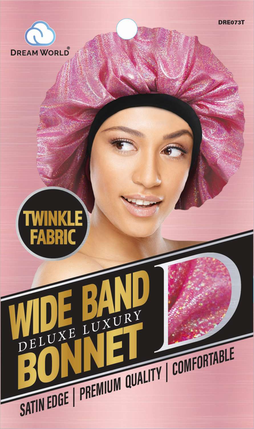 Dream | Deluxe Wide Band Satin Bonnet
