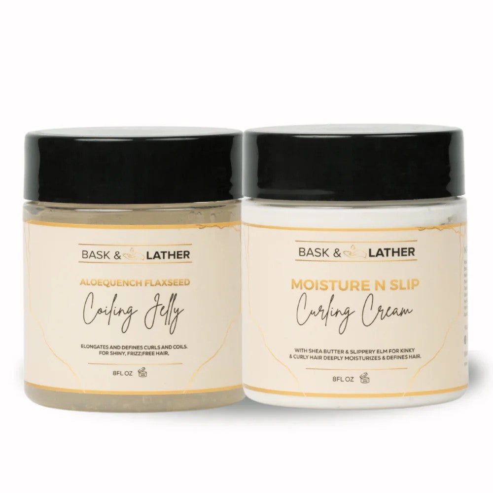 Bask & Lather | Curl and Coil Defining Bundle