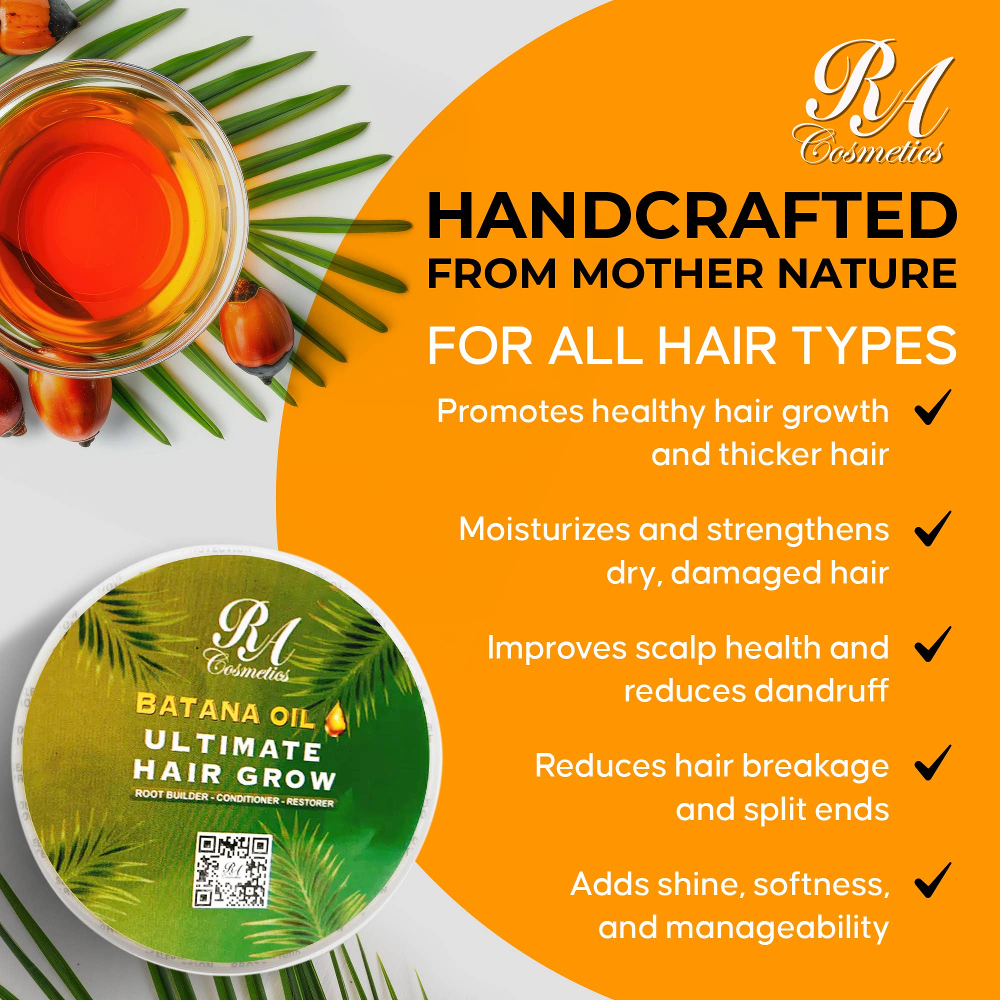 RA Cosmetics | Batana Oil Ultimate Hair Grow, photo 5 of 8