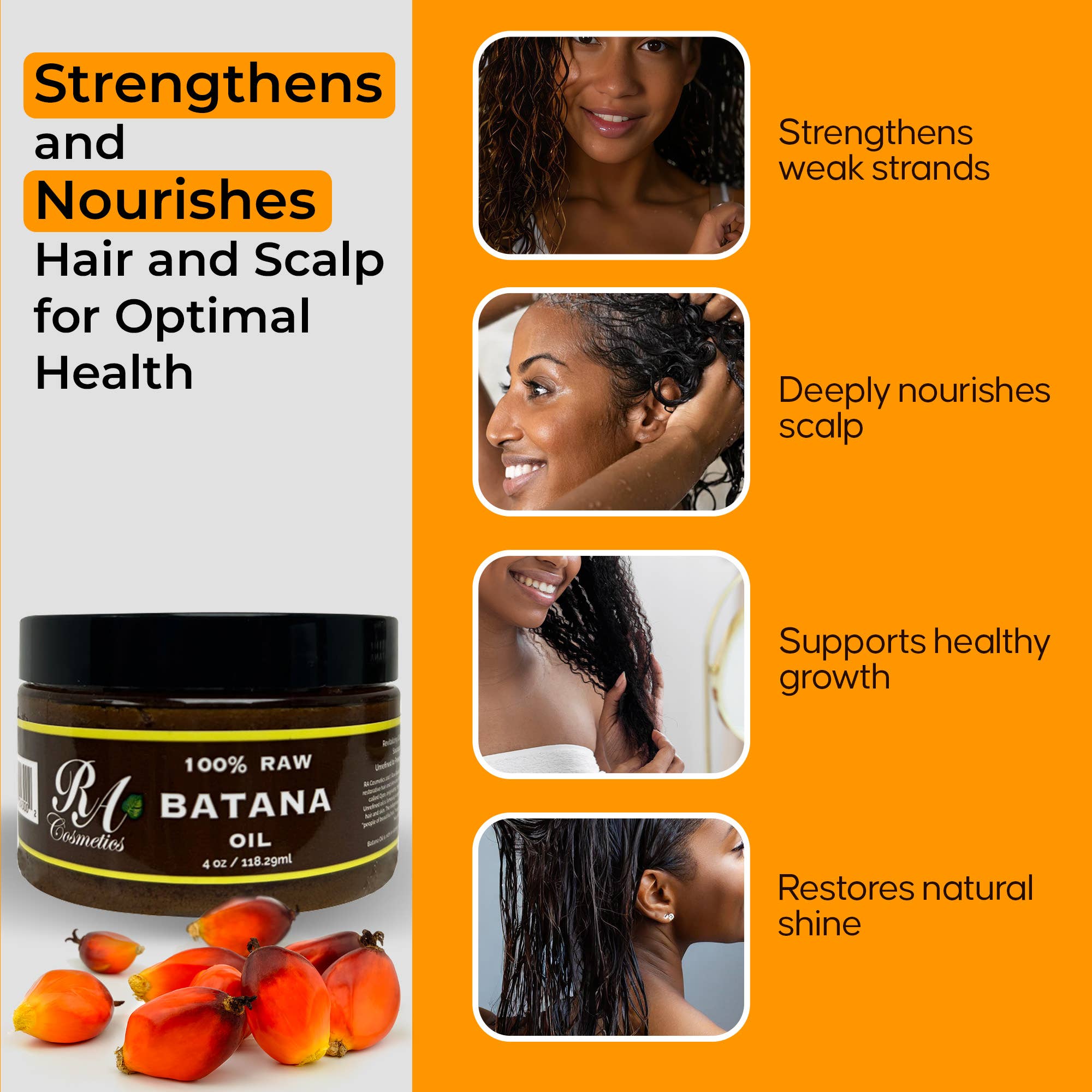 RA Cosmetics | 100% Raw Batana Oil, photo 8 of 8