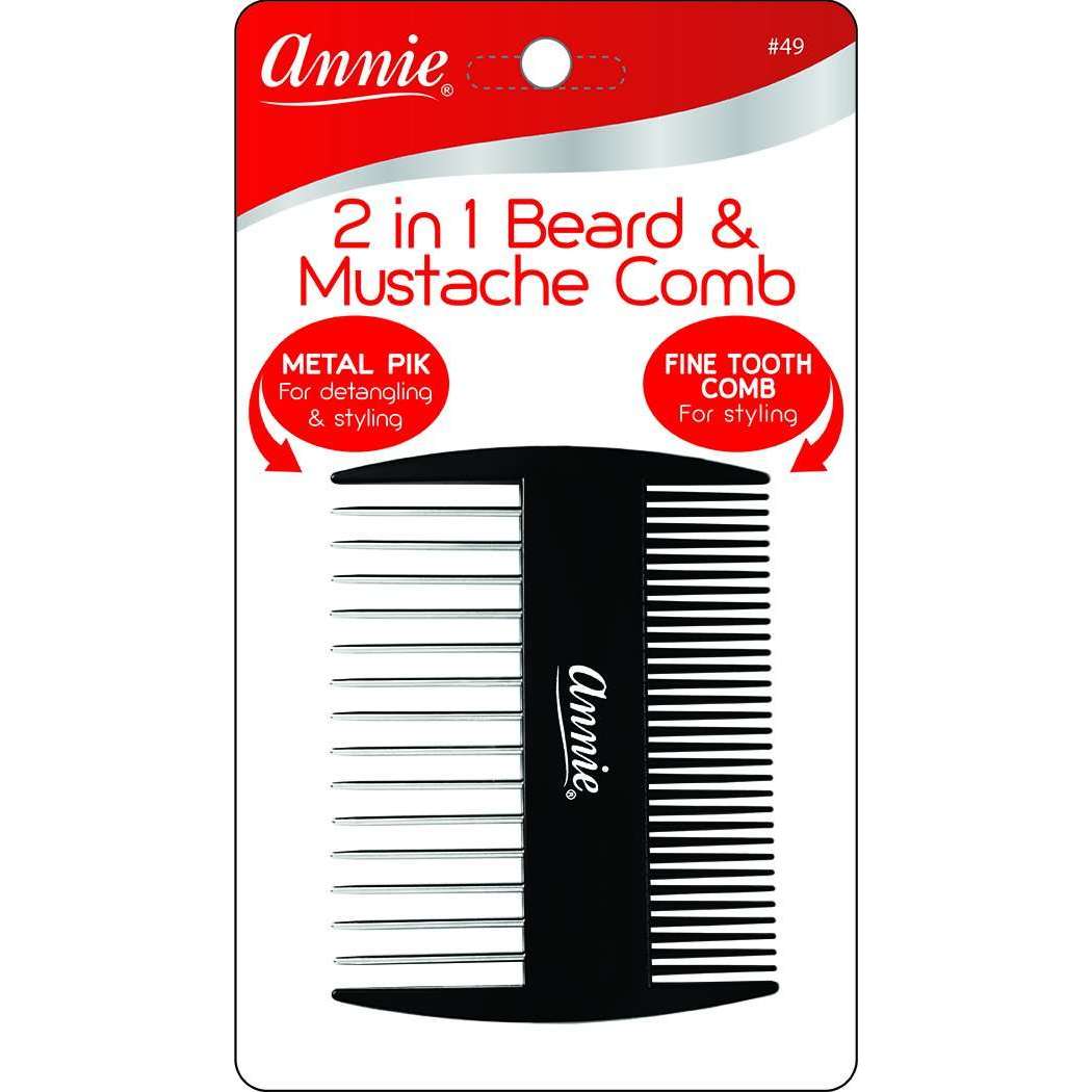 Annie International | Annie 2 in 1 Beard & Mustache Comb