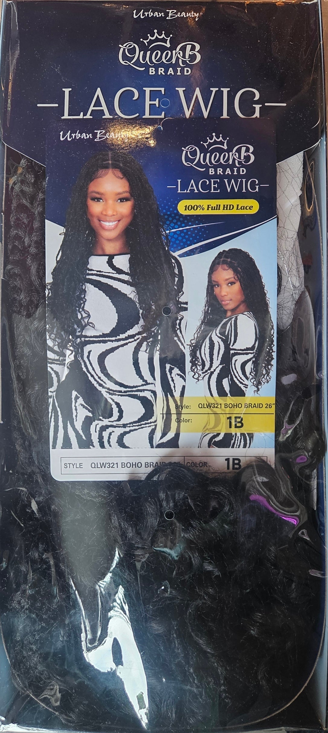 Queen B | Lace Boho Braid Wig, photo 2 of 2