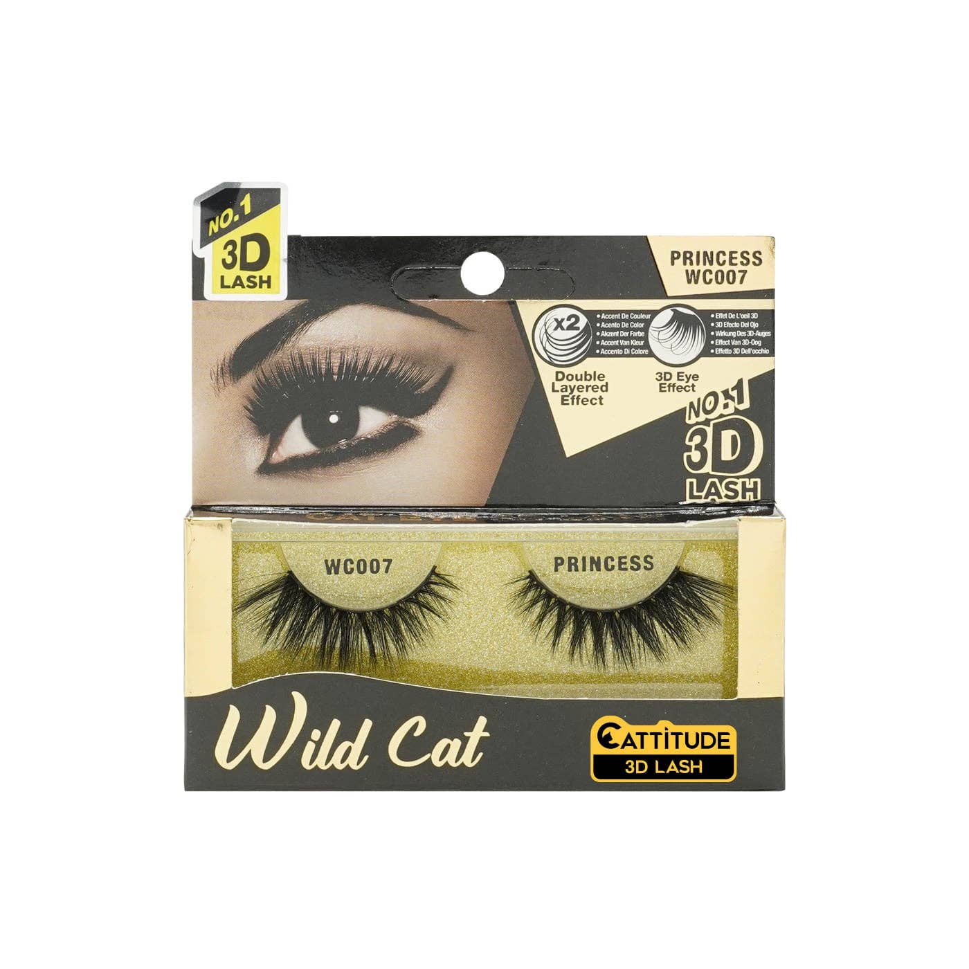 EBIN New York | Princess - Wild Cat 3D Lashes, photo 2 of 2