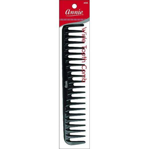 Annie International, Inc. - Annie Wide Tooth Comb, 1 Count, Black