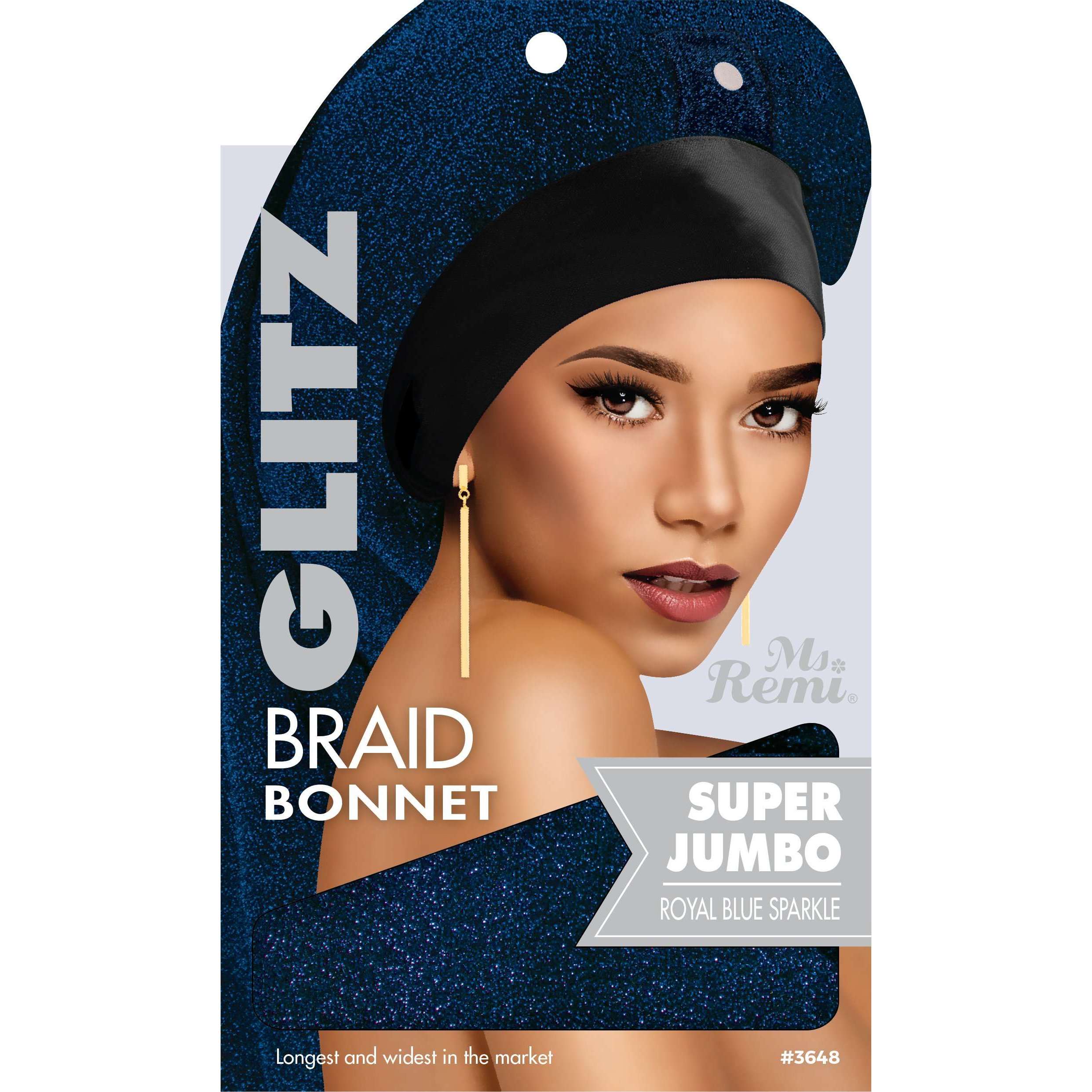 Annie International | Ms. Remi Glitz Braid Bonnet Jumbo - XL, photo 4 of 5