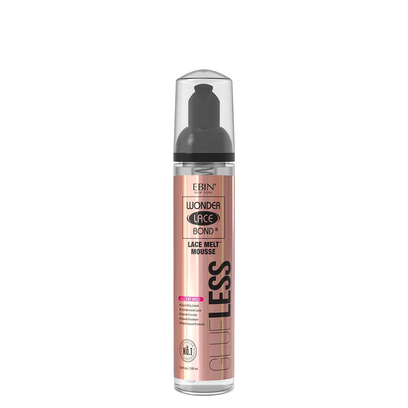 EBIN NEW YORK | Wonder Lace Bond Glueless - Lace Melt Mousse, photo 2 of 8