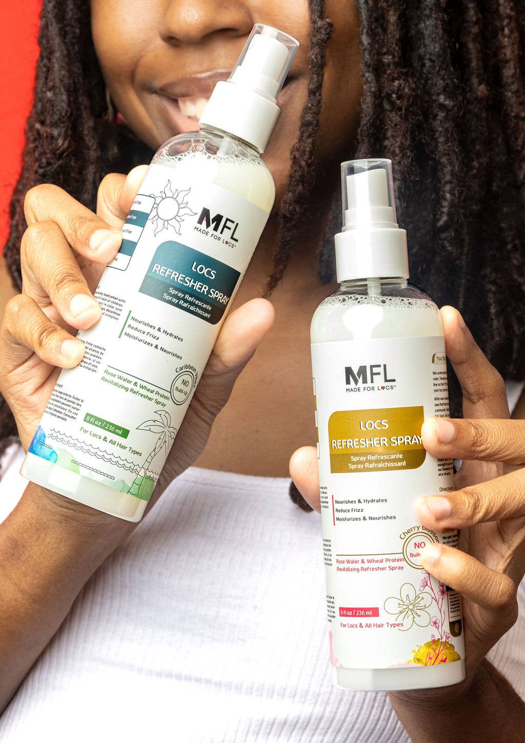 Made For Locs | Rose-Water Refresher Spray, photo 3 of 8