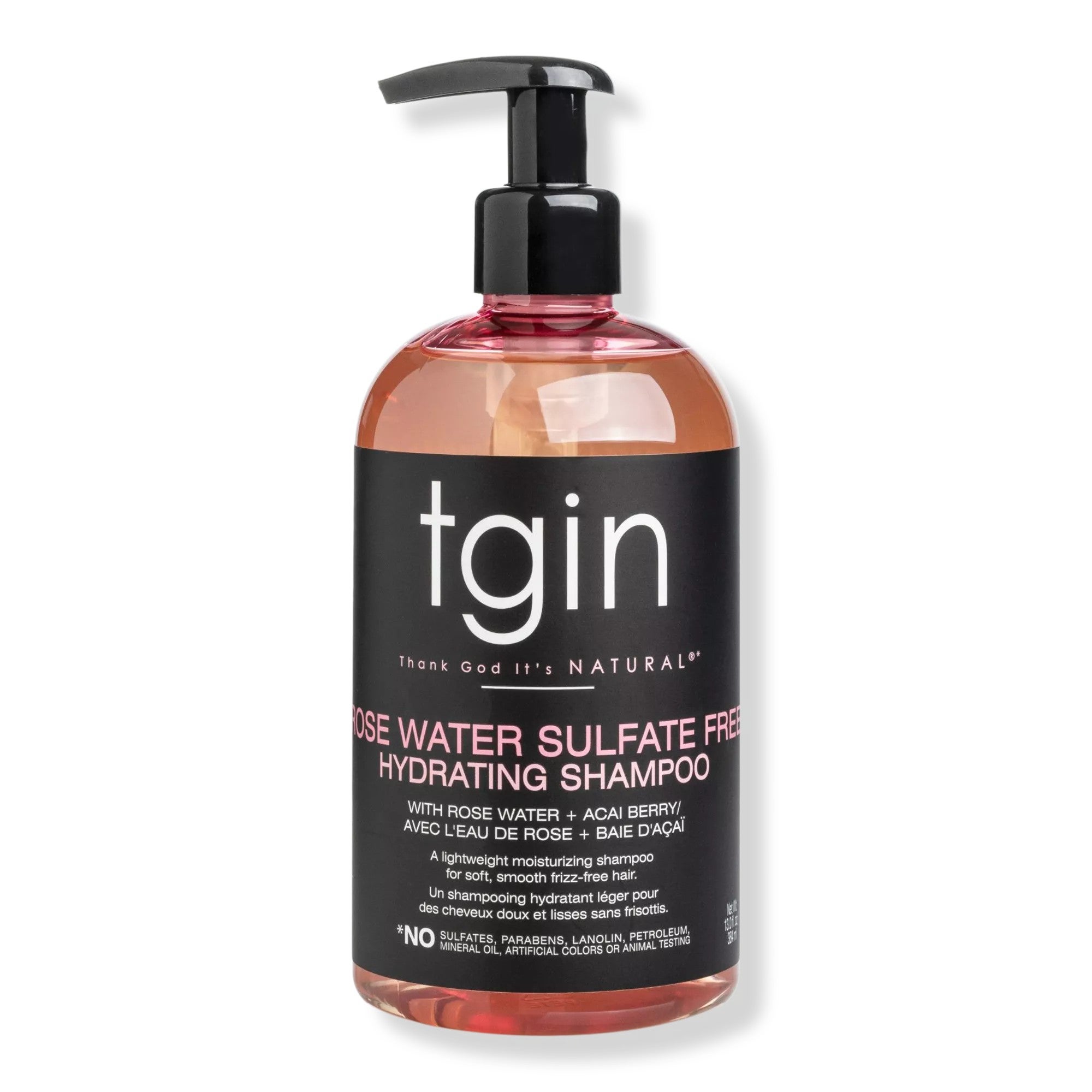 TGIN | Rose Water Sulfate Free Hydrating Shampoo