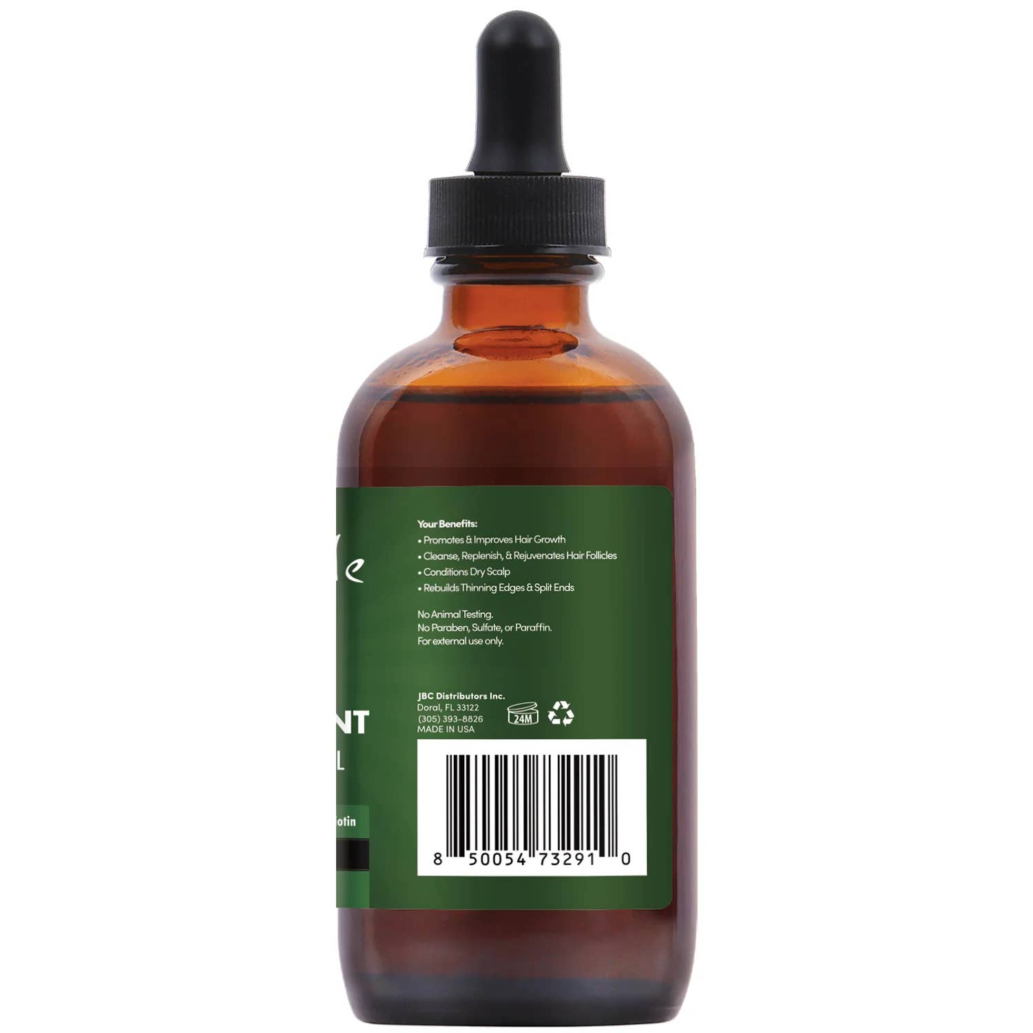 Sunny Isle - Sunny Isle Rosemary Mint Hair and Strong Roots Oil 4oz, photo 2 of 3