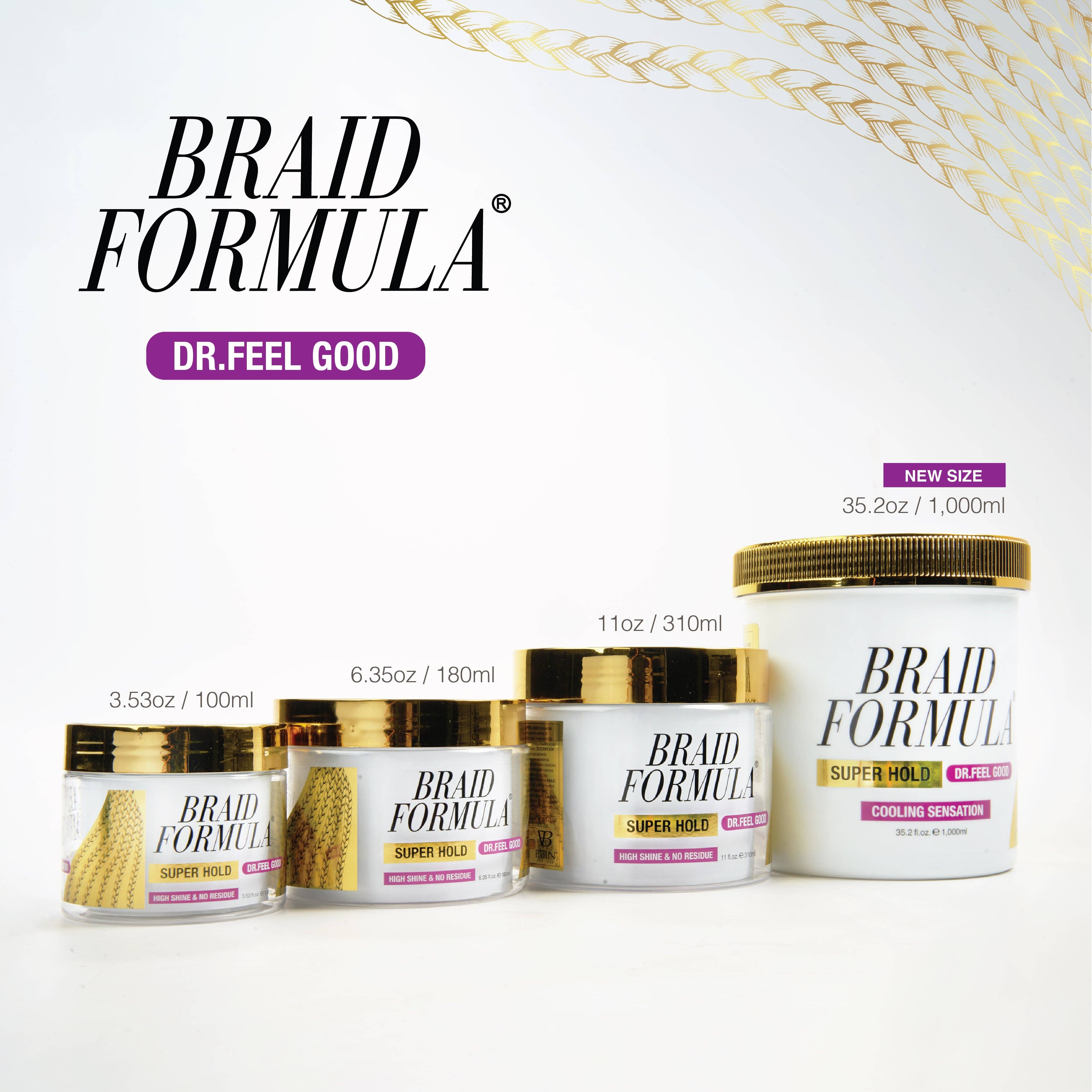 EBIN New York | BRAID FORMULA CONDITIONING GEL - Dr. Feel Good, photo 8 of 8