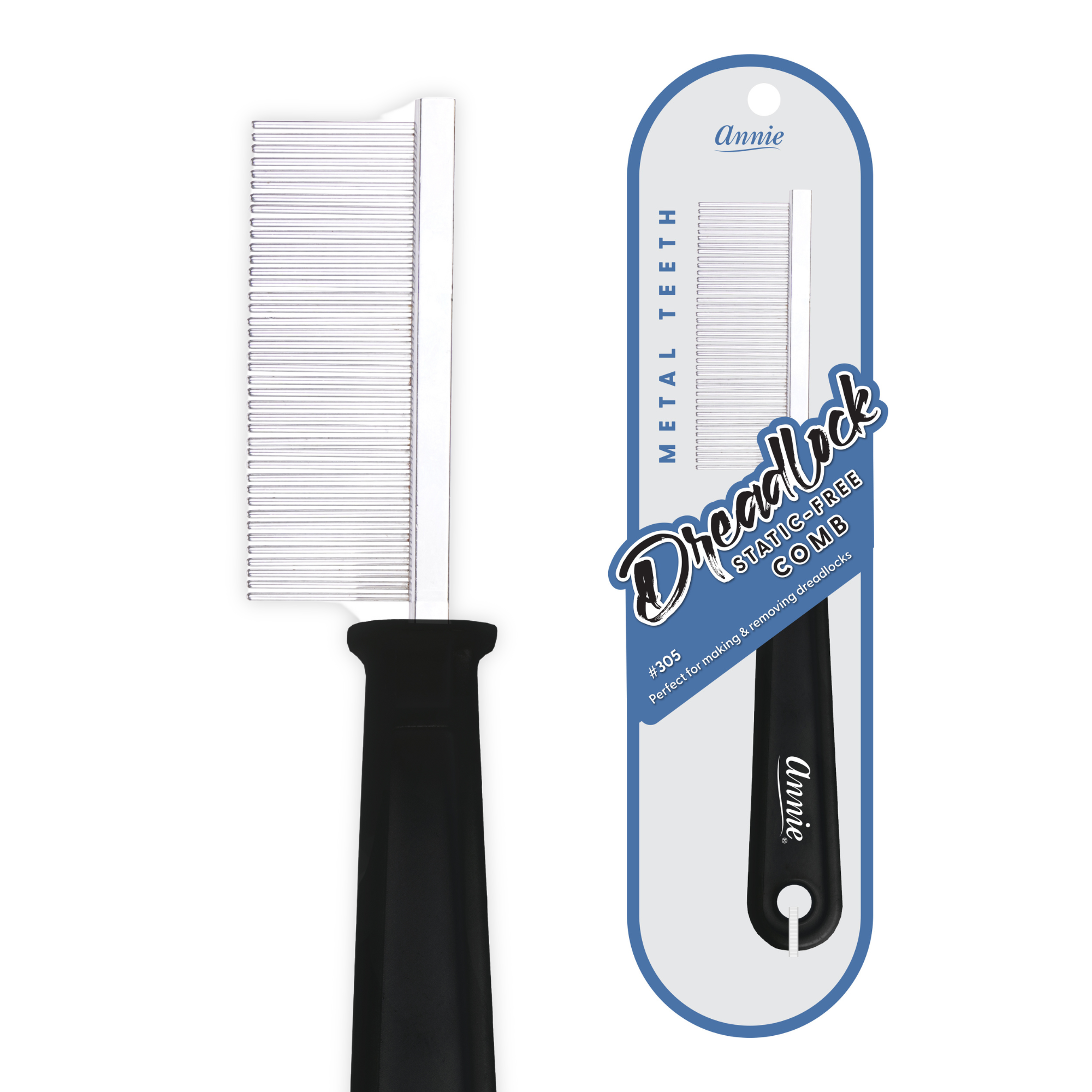 Annie International | Dreadlock Comb Black, photo 1 of 2