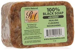 RA Cosmetics | African Black Soap Bar - Mango, photo 2 of 2