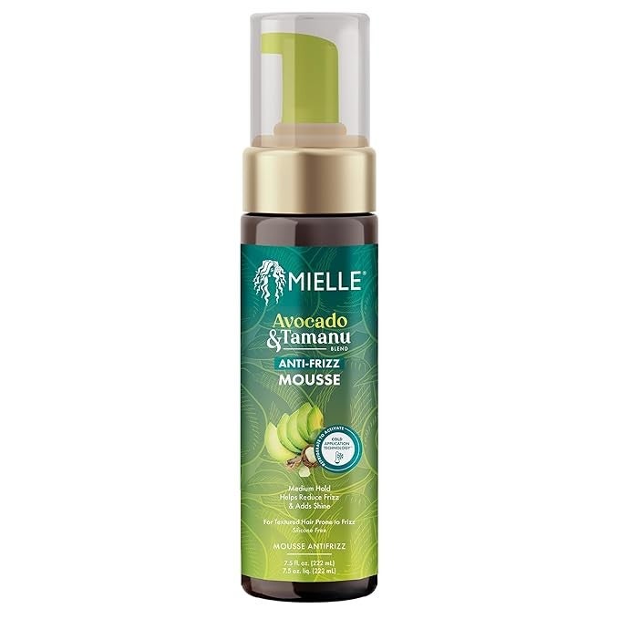 MIELLE | Avocado & Tamanu Anti-Frizz Mousse