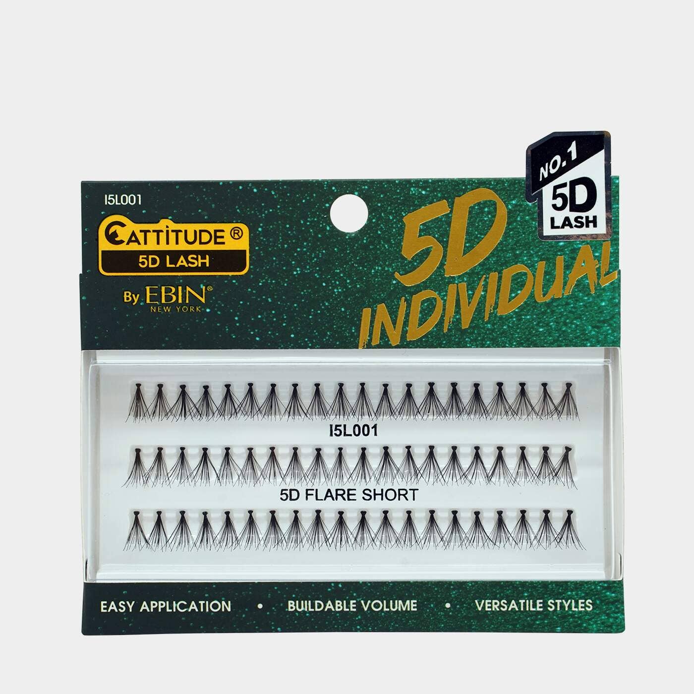 EBIN NEW YORK | 5D Individual Lash - Flare Short, photo 1 of 2