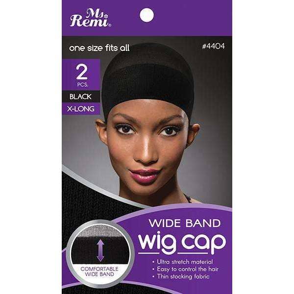Annie International | Ms. Remi Wig Cap 2Pc Black Wide Band