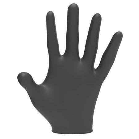 L3VEL3 | Black Nitrile Gloves - Medium