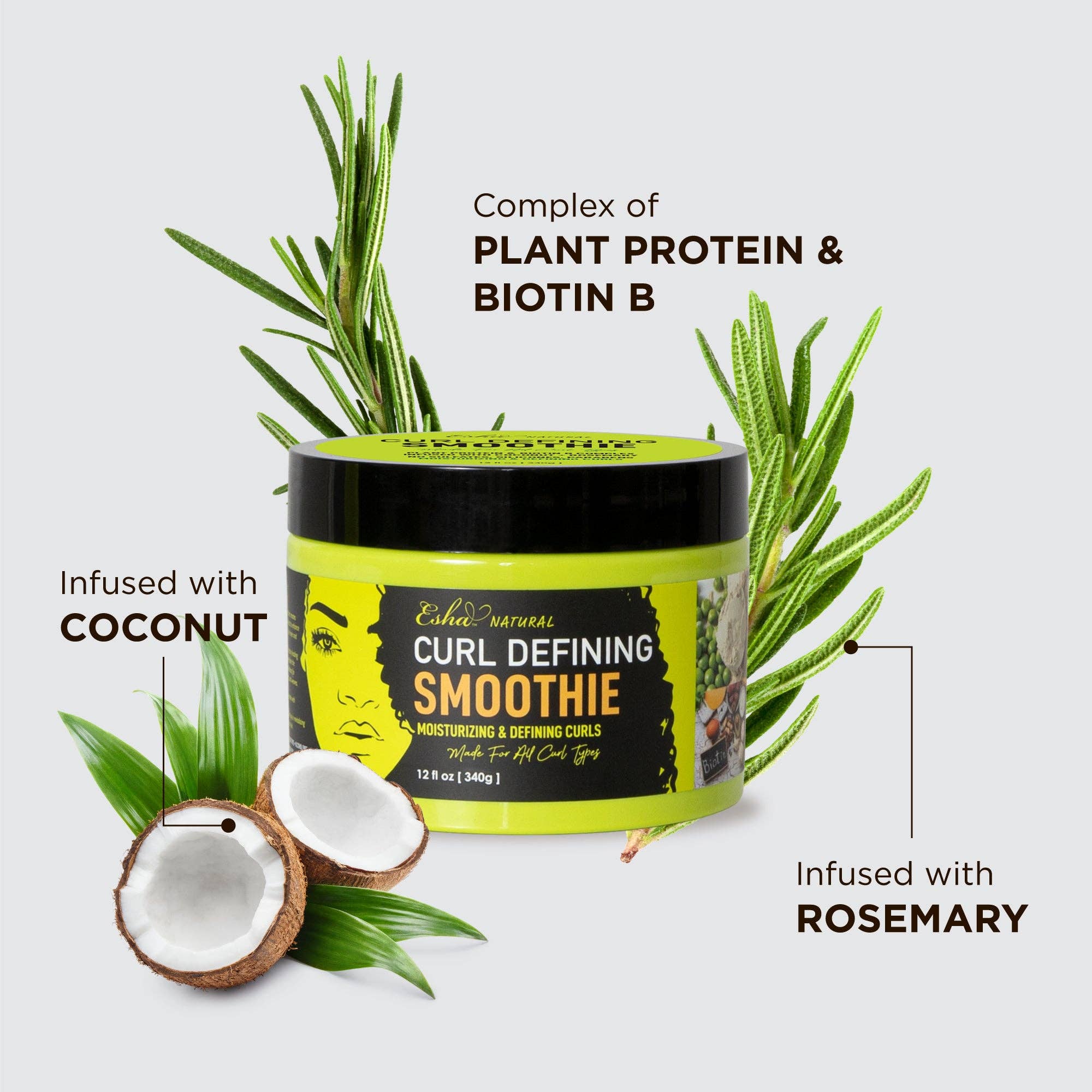 Esha Girl | Esha Natural Curl Defining Smoothie, photo 4 of 7