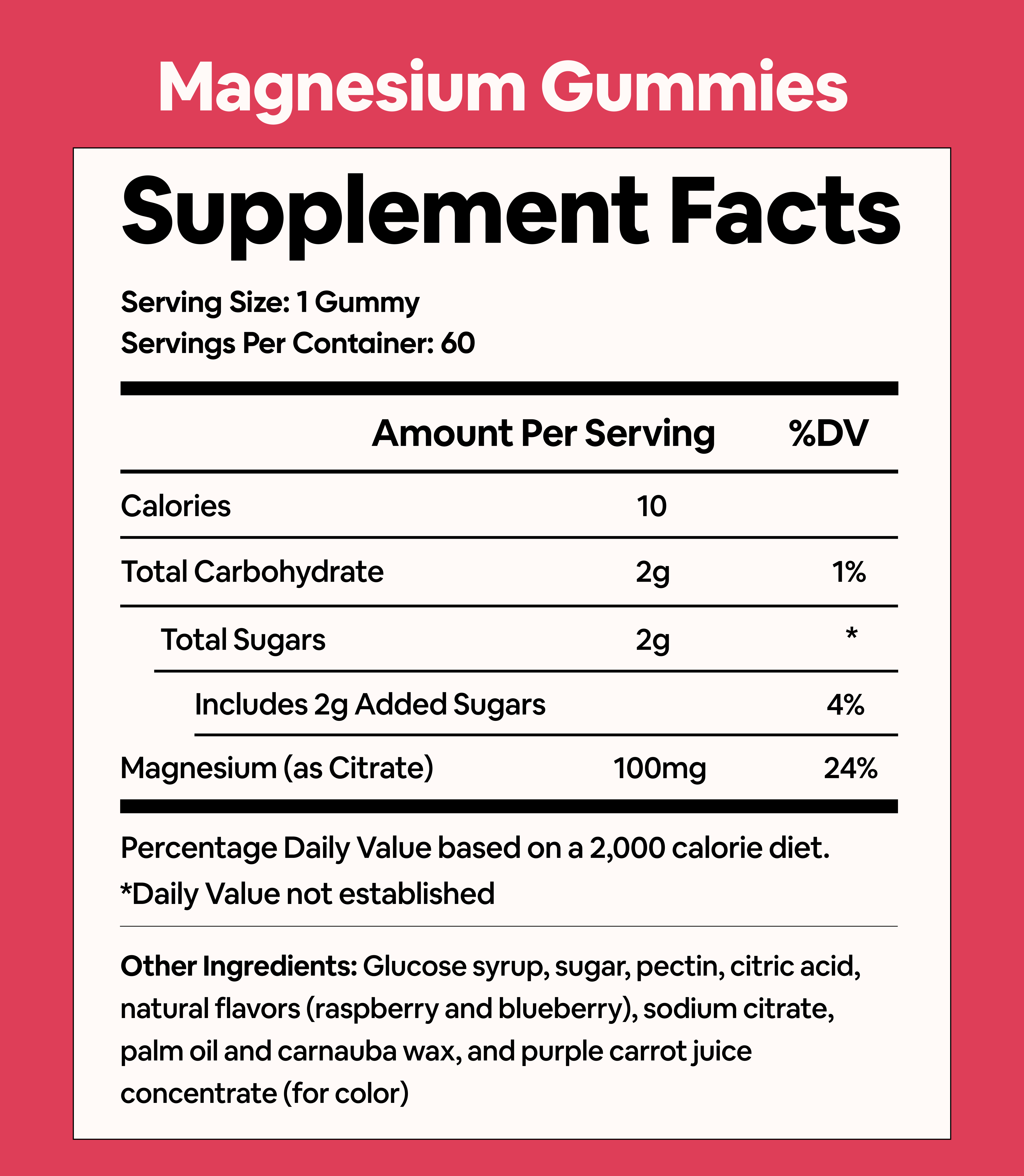Black Girl Vitamins | BGV Magnesium, photo 2 of 4