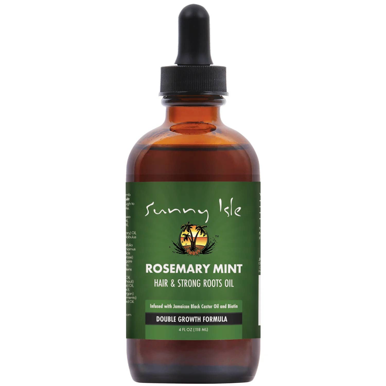 Sunny Isle - Sunny Isle Rosemary Mint Hair and Strong Roots Oil 4oz, photo 1 of 3
