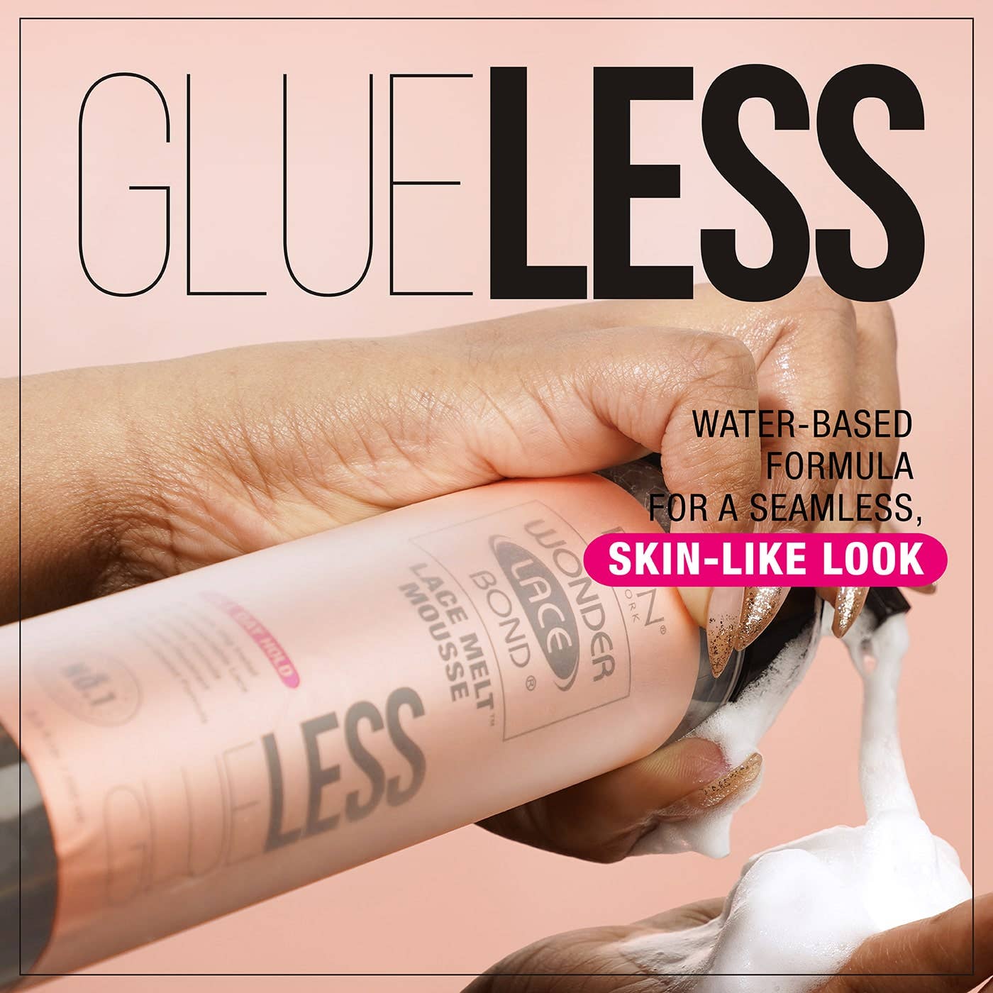 EBIN NEW YORK | Wonder Lace Bond Glueless - Lace Melt Mousse, photo 5 of 8