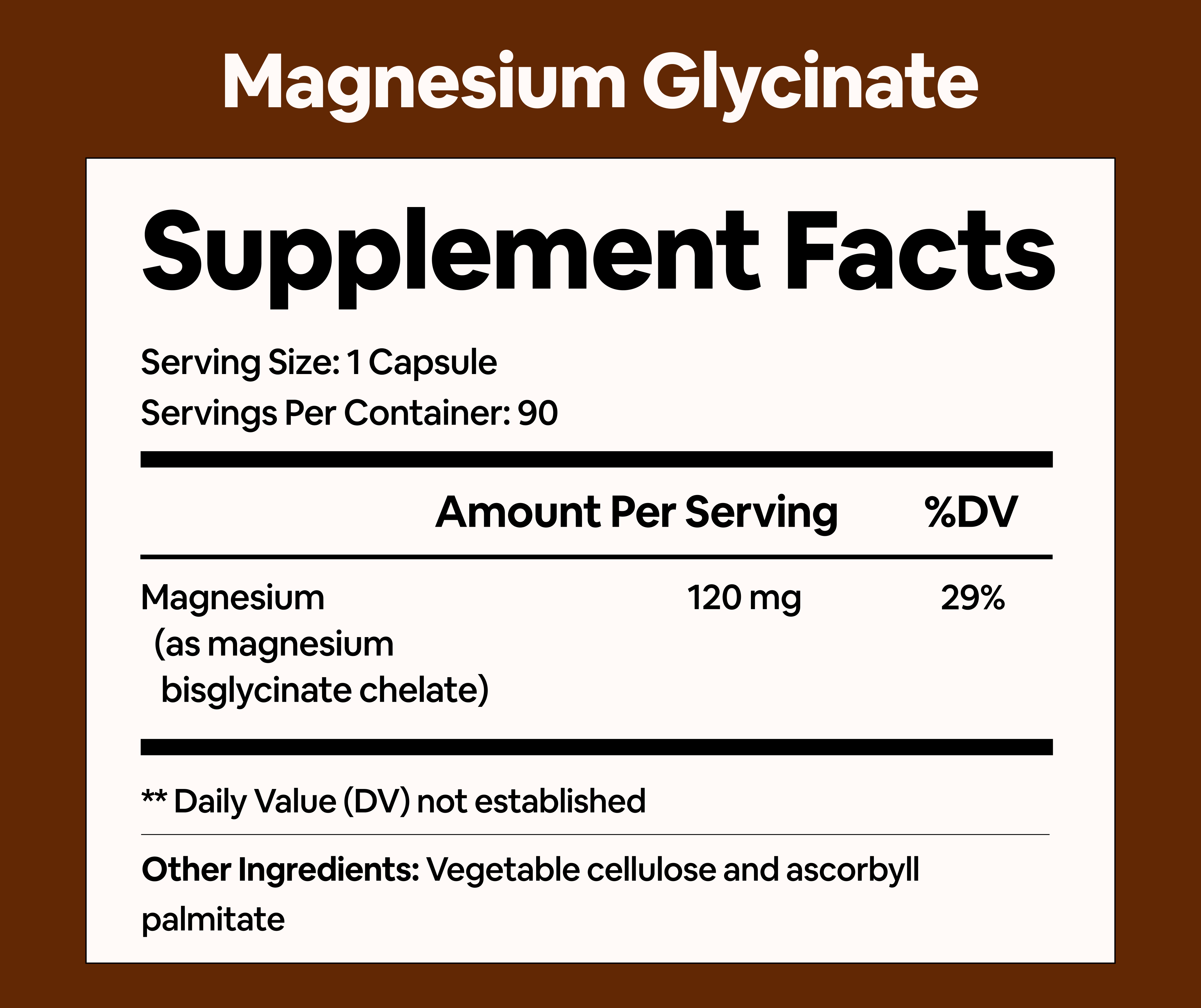 Black Girl Vitamins - Magnesium Glycinate Capsules, photo 3 of 3