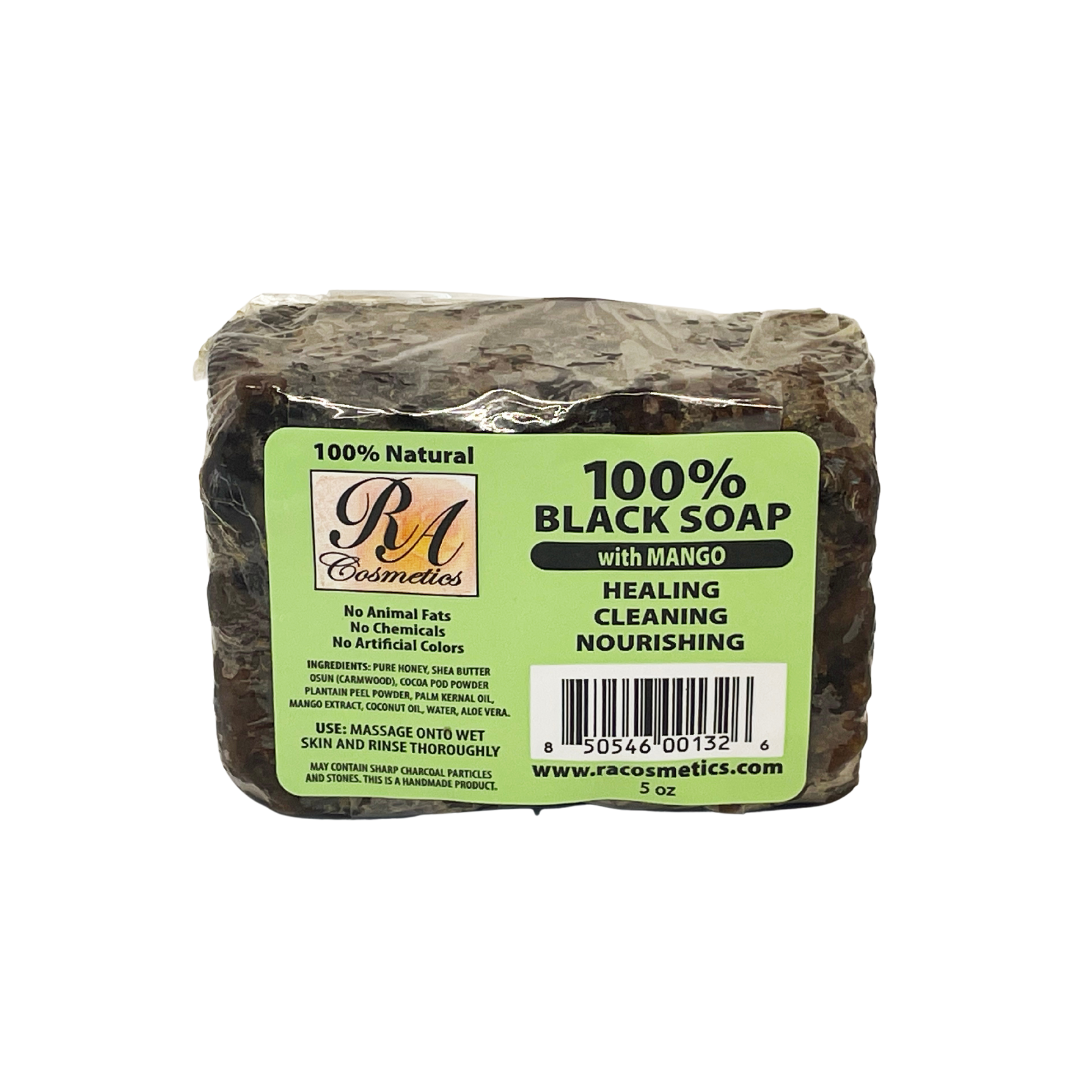 RA Cosmetics | African Black Soap Bar - Mango, photo 1 of 2